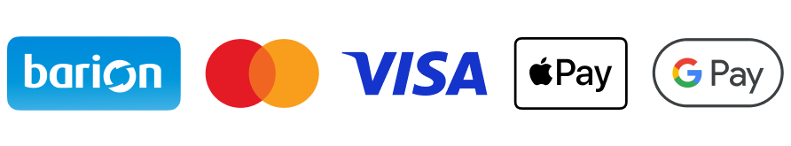Barion Smart Payment: Mastercard, Visa, Apple Pay, Google Pay